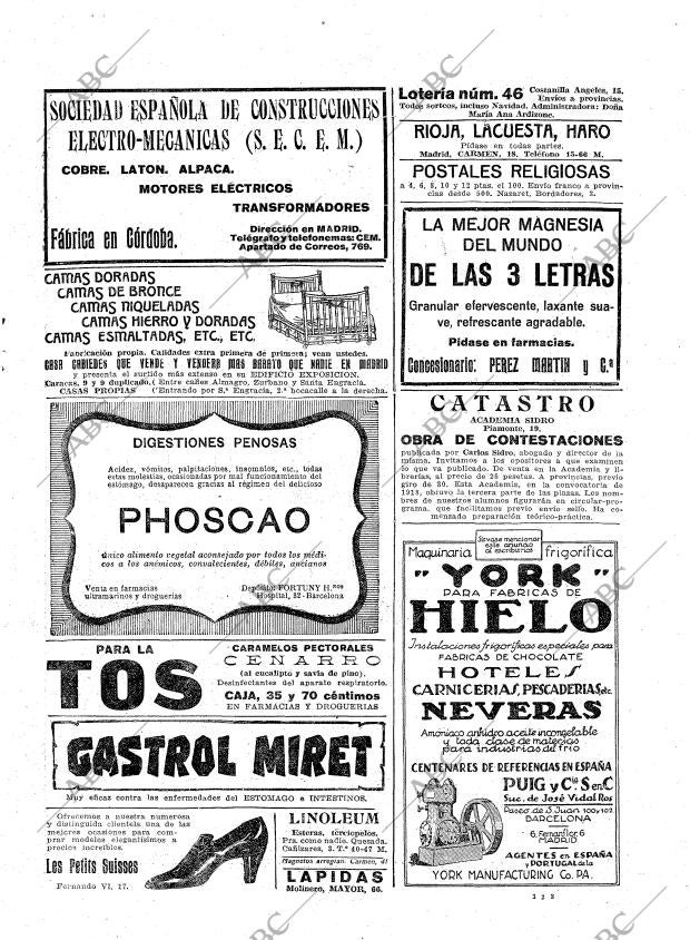 ABC MADRID 13-12-1922 página 23