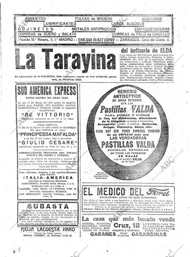 ABC MADRID 15-12-1922 página 30