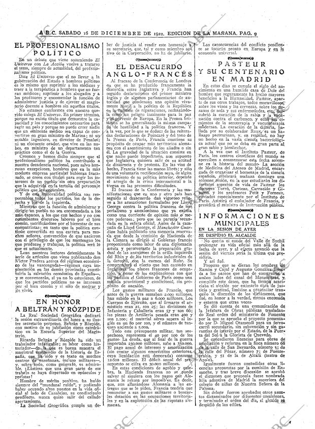 ABC MADRID 16-12-1922 página 9