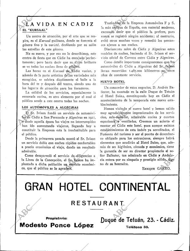 BLANCO Y NEGRO MADRID 17-12-1922 página 11