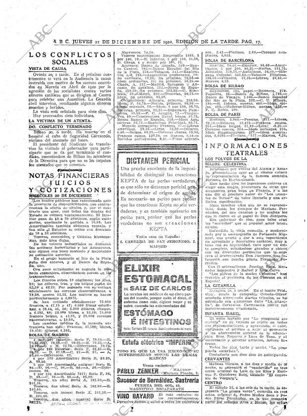 ABC MADRID 21-12-1922 página 17