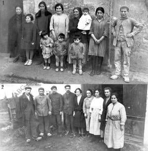 grupo de Obreros de la fábrica de Alvarreal, Copartícipes en el premio de diez...