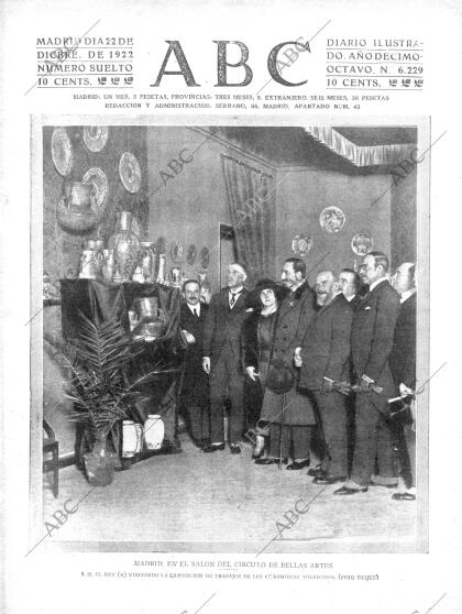 ABC MADRID 22-12-1922