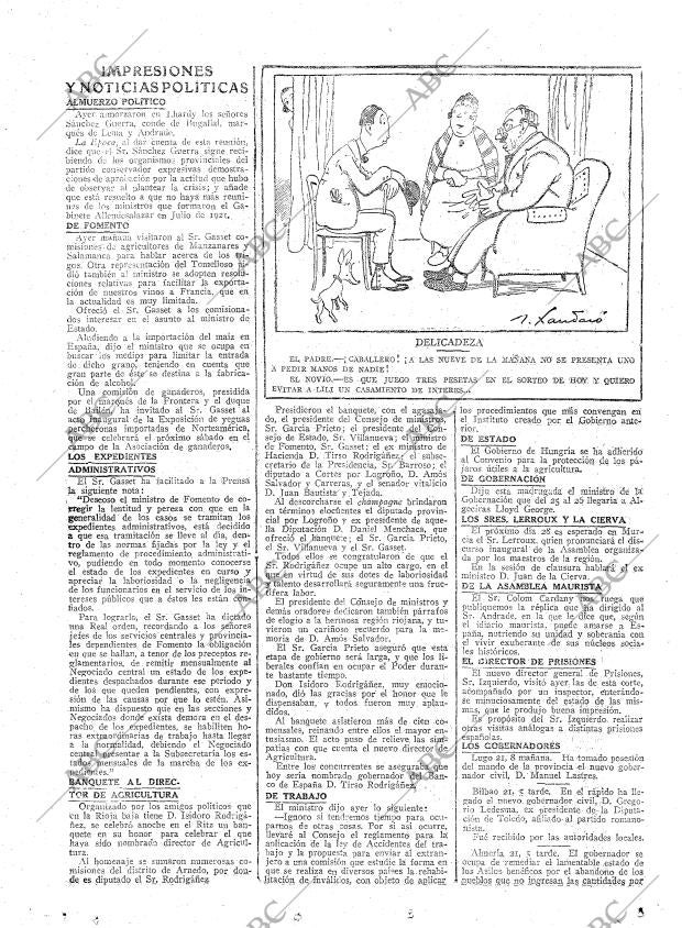 ABC MADRID 22-12-1922 página 19