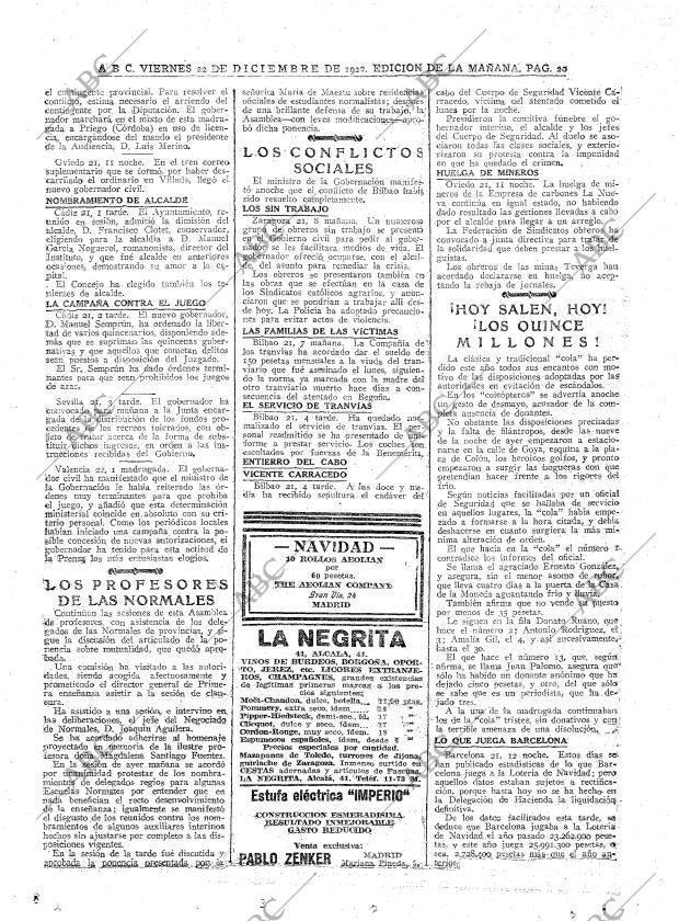 ABC MADRID 22-12-1922 página 20