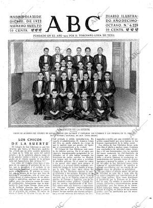 ABC MADRID 22-12-1922 página 3