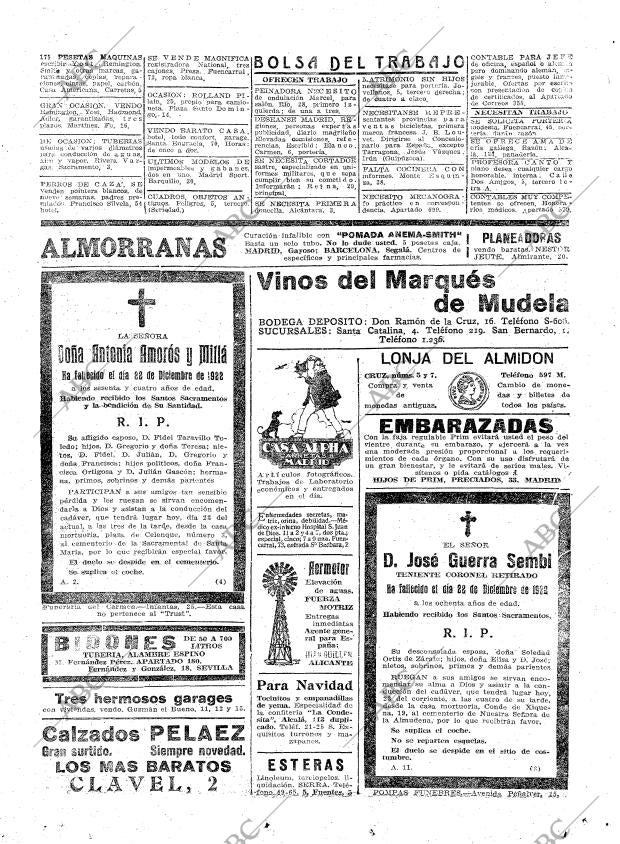 ABC MADRID 23-12-1922 página 33