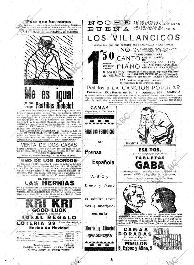 ABC MADRID 23-12-1922 página 38