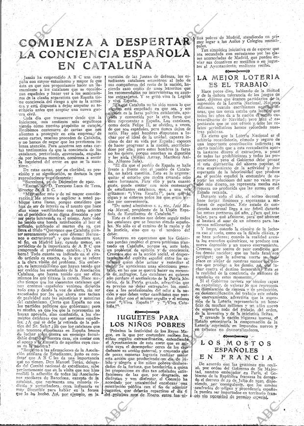 ABC MADRID 24-12-1922 página 19
