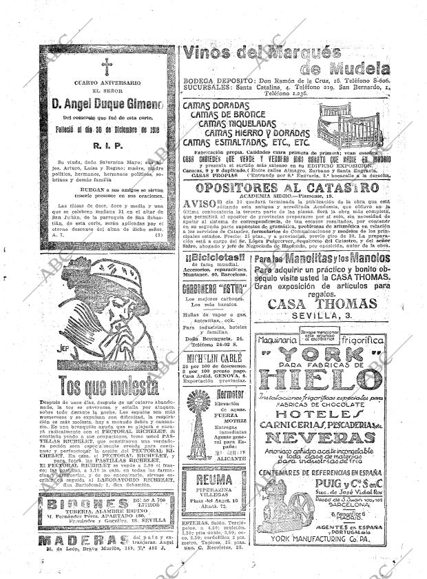 ABC MADRID 30-12-1922 página 29