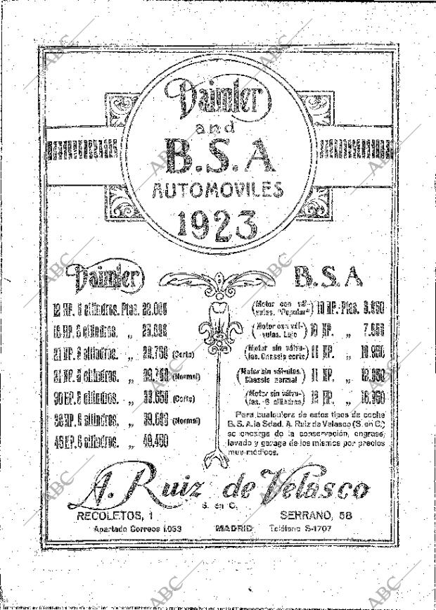 ABC MADRID 31-12-1922 página 22
