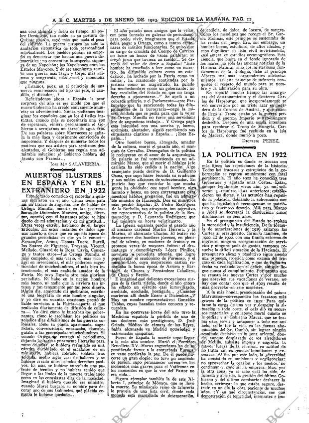ABC MADRID 02-01-1923 página 11