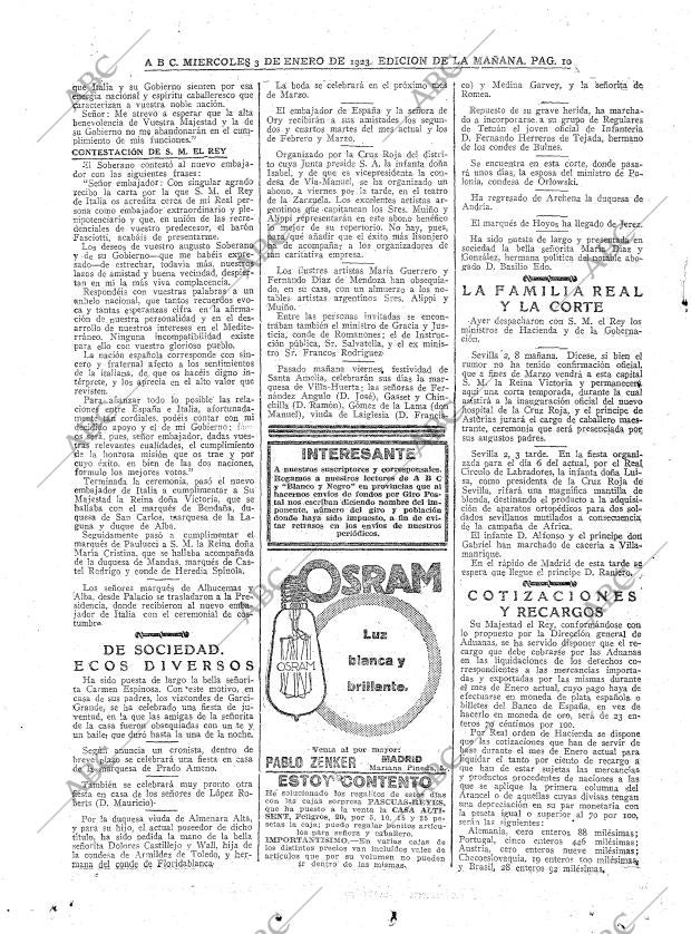 ABC MADRID 03-01-1923 página 10