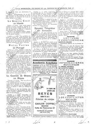 ABC MADRID 03-01-1923 página 16