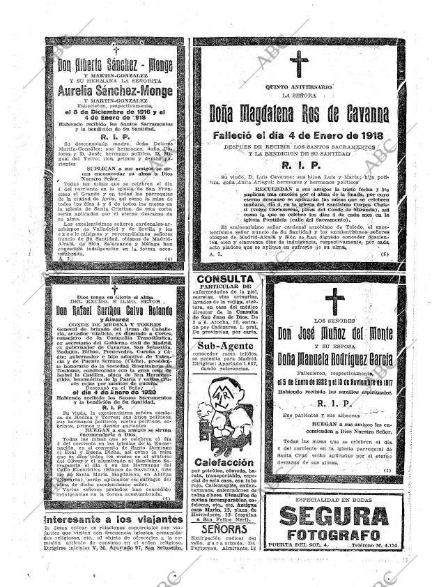 ABC MADRID 03-01-1923 página 25