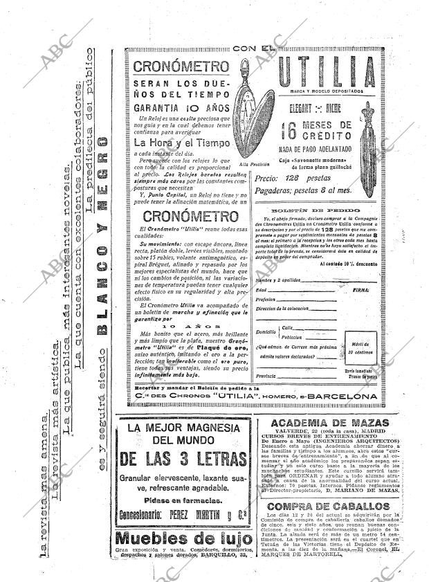 ABC MADRID 03-01-1923 página 28