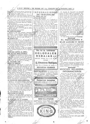 ABC MADRID 04-01-1923 página 19