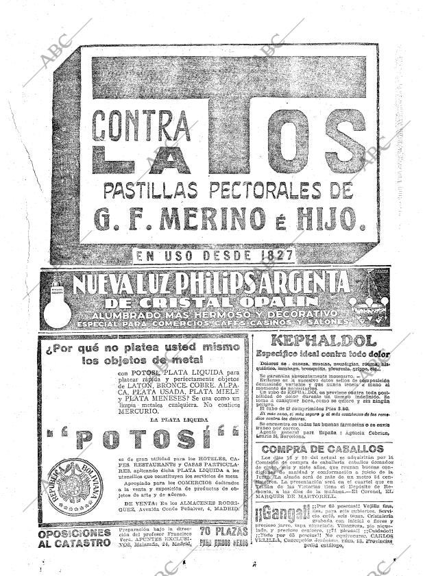 ABC MADRID 04-01-1923 página 29