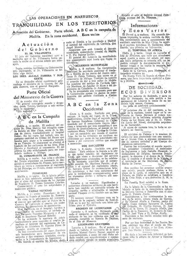 ABC MADRID 06-01-1923 página 11