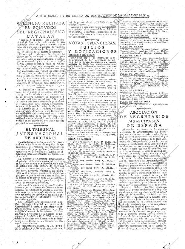 ABC MADRID 06-01-1923 página 17