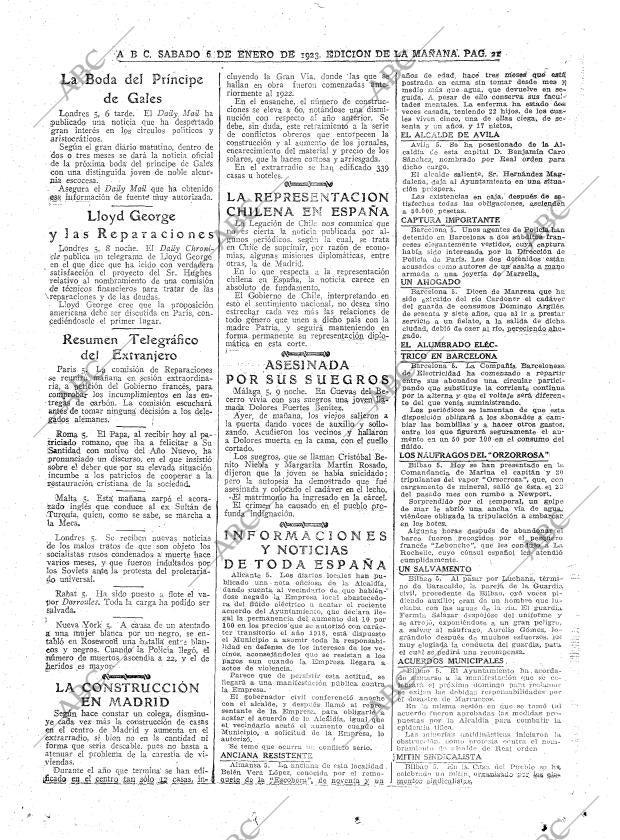 ABC MADRID 06-01-1923 página 21