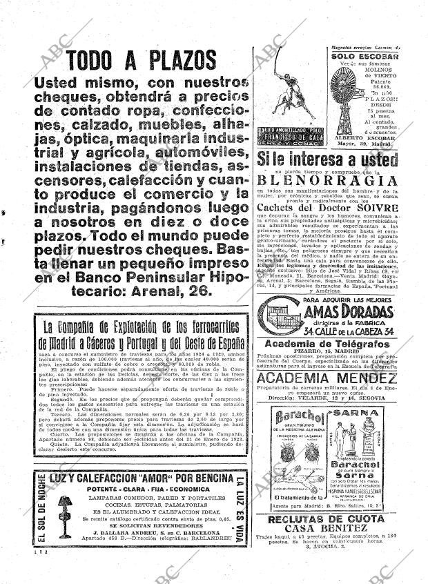 ABC MADRID 06-01-1923 página 31