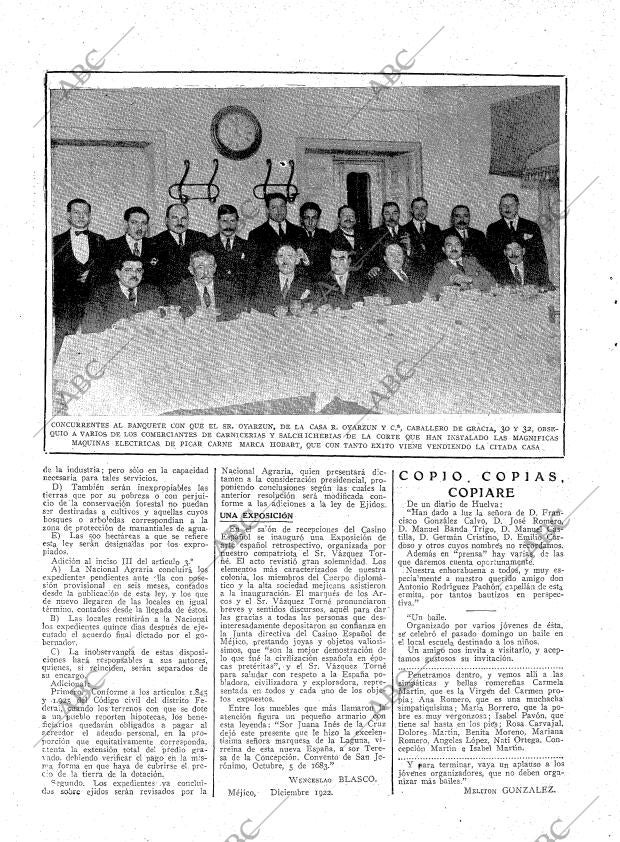 ABC MADRID 06-01-1923 página 6