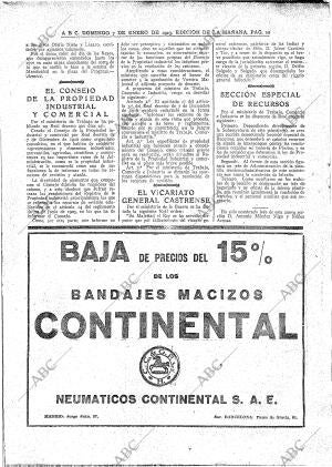 ABC MADRID 07-01-1923 página 20