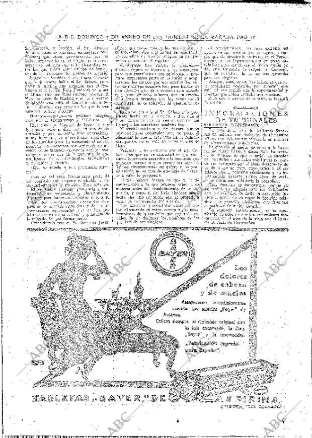 ABC MADRID 07-01-1923 página 28