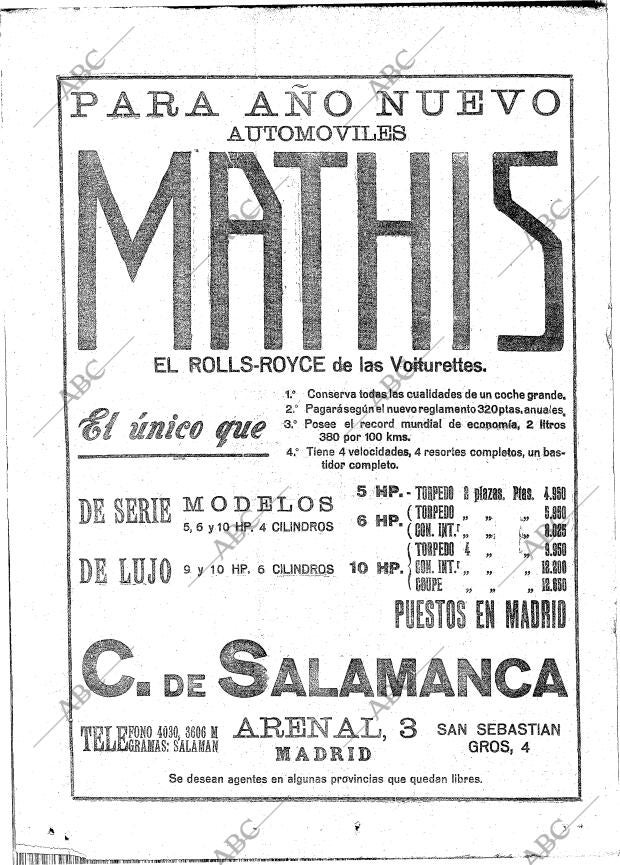 ABC MADRID 07-01-1923 página 30