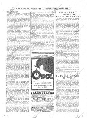ABC MADRID 09-01-1923 página 16