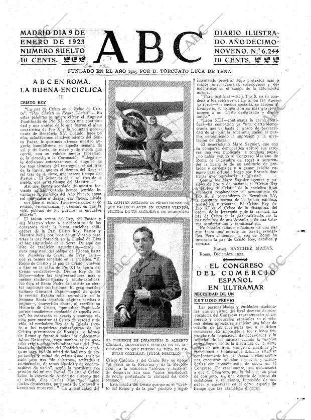 ABC MADRID 09-01-1923 página 3