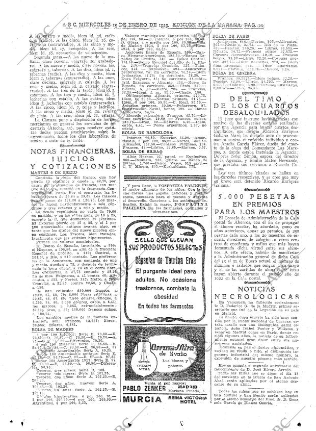 ABC MADRID 10-01-1923 página 20