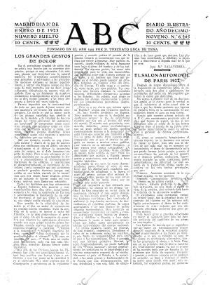 ABC MADRID 10-01-1923 página 3