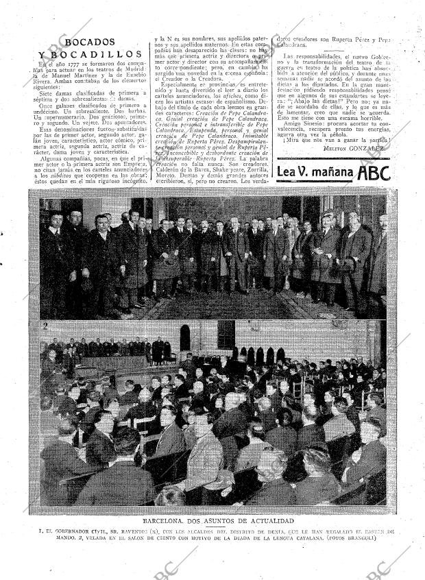 ABC MADRID 10-01-1923 página 5