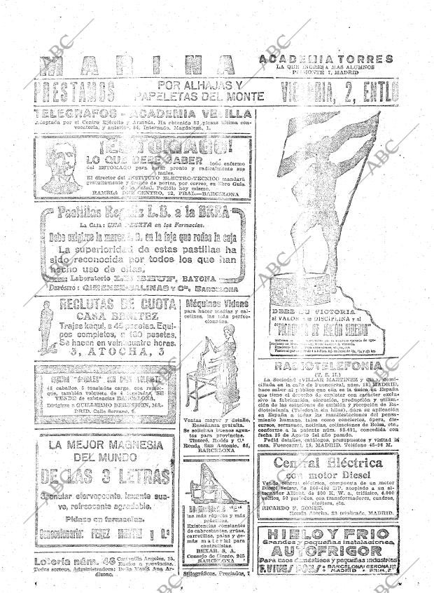 ABC MADRID 12-01-1923 página 27