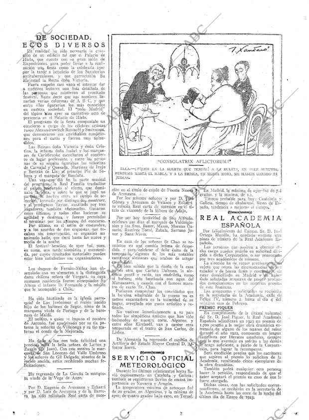 ABC MADRID 12-01-1923 página 9