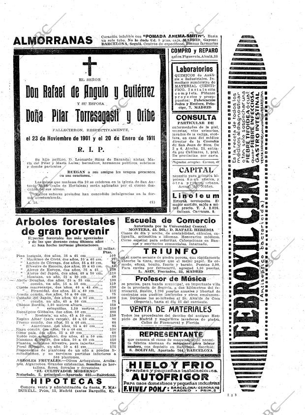 ABC MADRID 19-01-1923 página 23