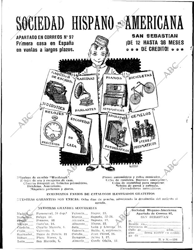 BLANCO Y NEGRO MADRID 21-01-1923 página 2