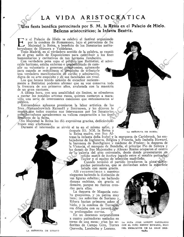 BLANCO Y NEGRO MADRID 21-01-1923 página 33
