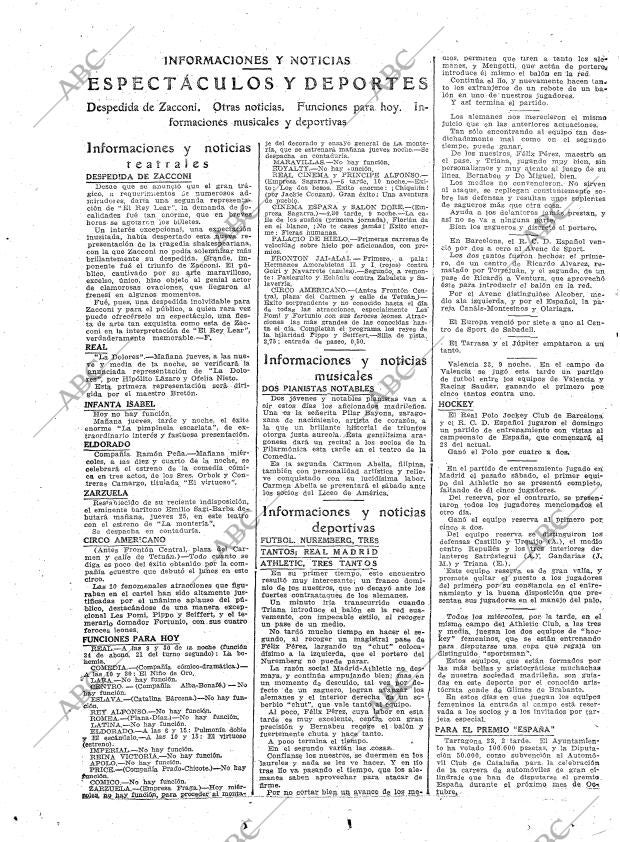 ABC MADRID 24-01-1923 página 20