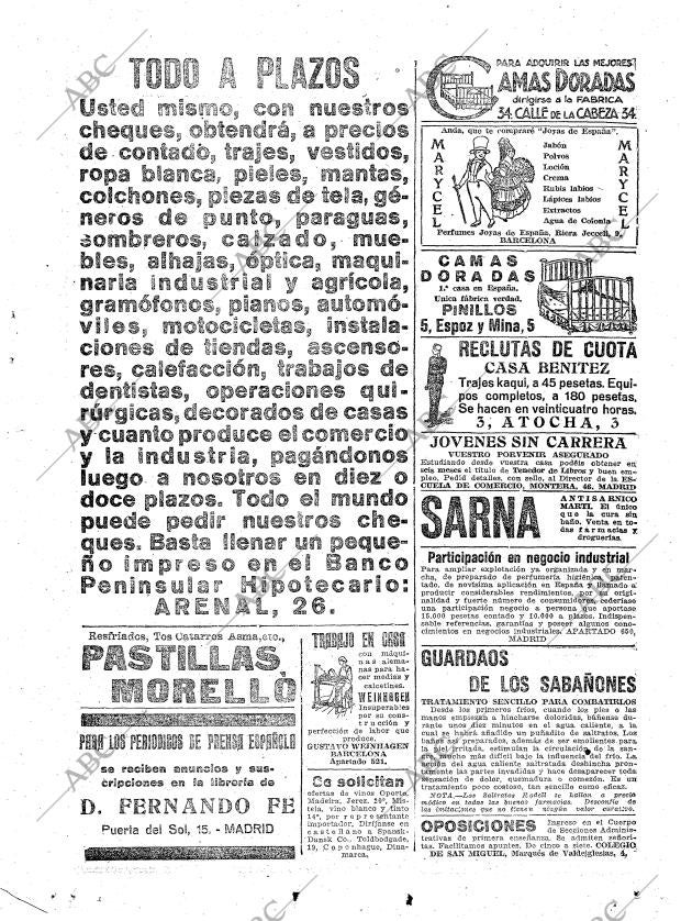 ABC MADRID 24-01-1923 página 25
