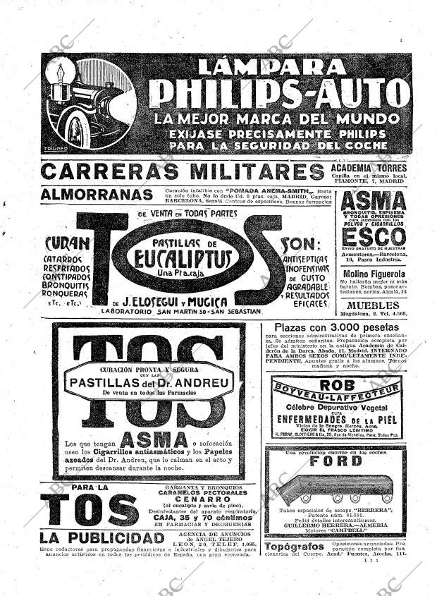 ABC MADRID 24-01-1923 página 27