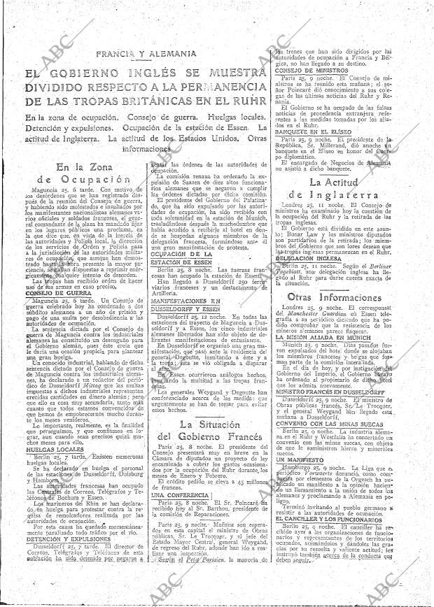 ABC MADRID 26-01-1923 página 13