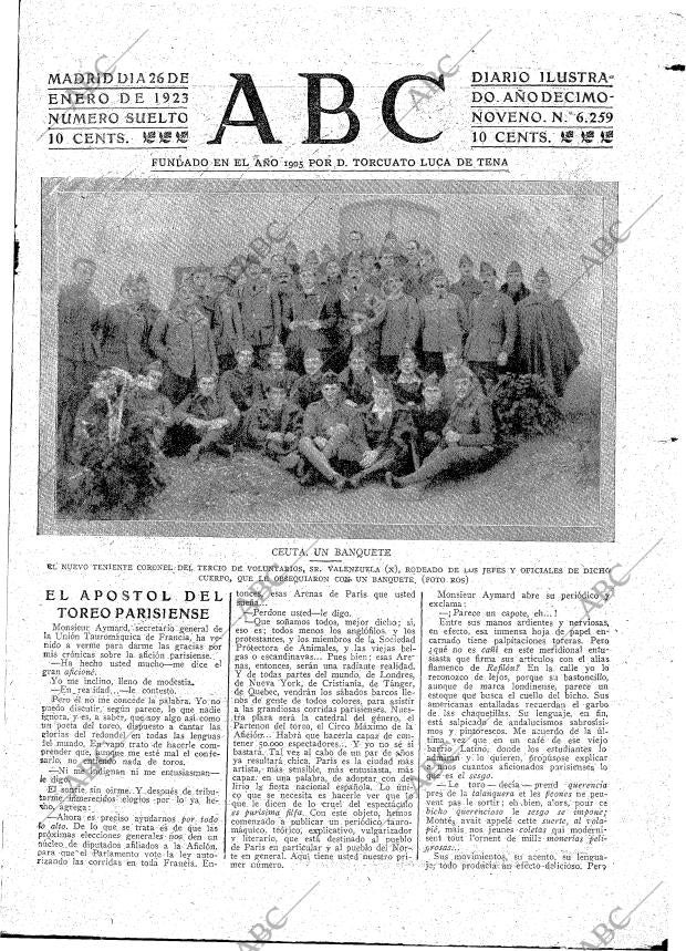 ABC MADRID 26-01-1923 página 3