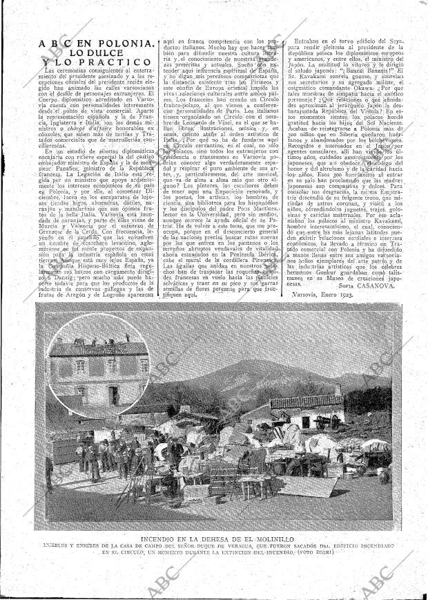 ABC MADRID 26-01-1923 página 5