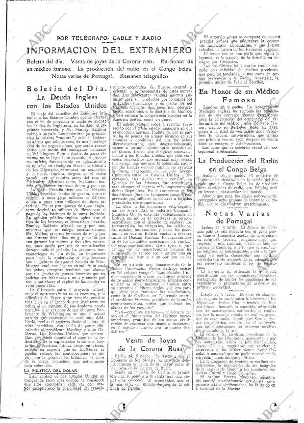 ABC MADRID 27-01-1923 página 19