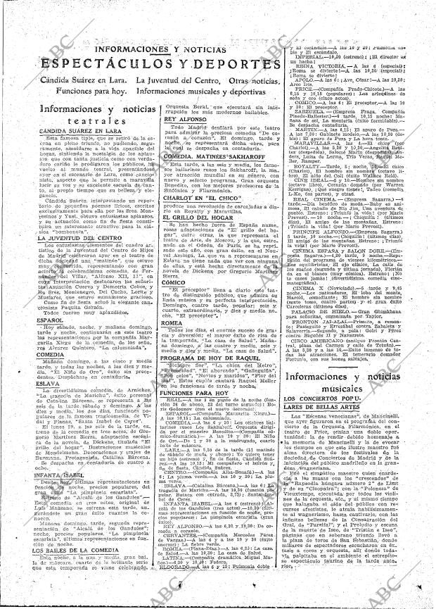 ABC MADRID 27-01-1923 página 25