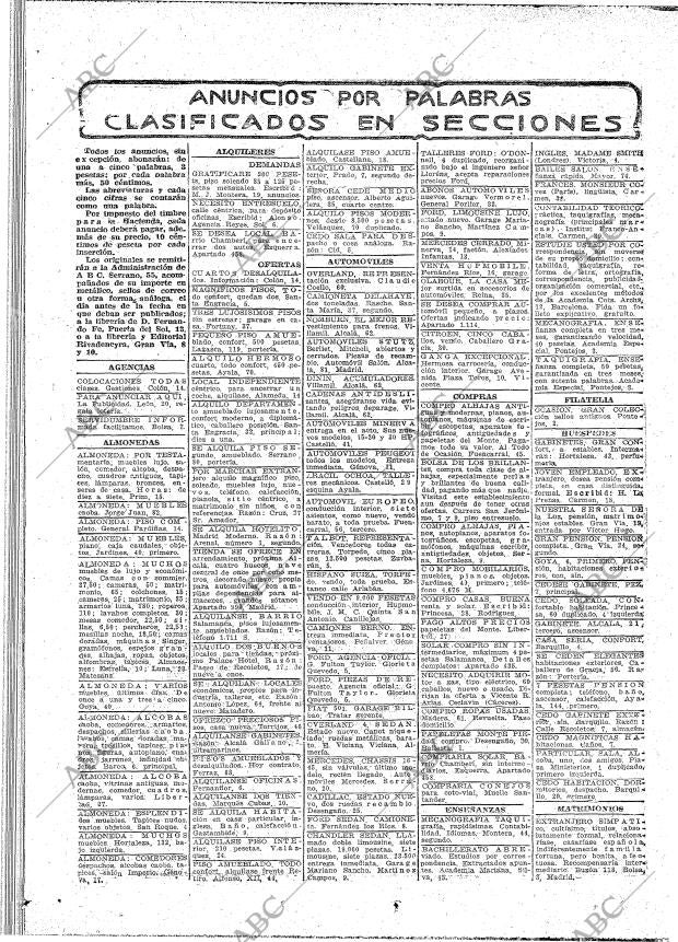 ABC MADRID 27-01-1923 página 28