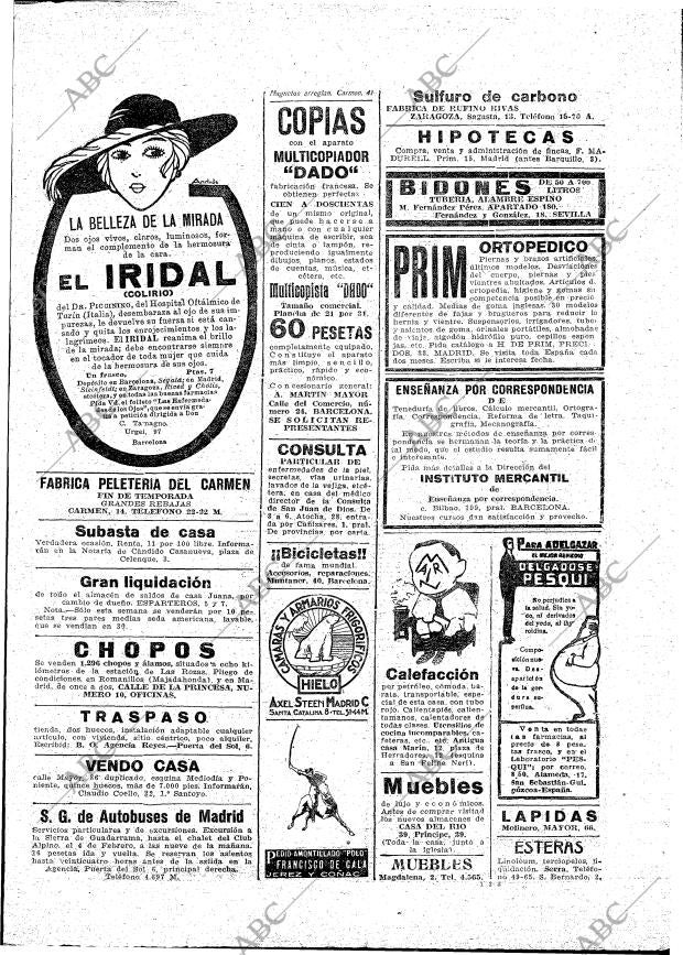 ABC MADRID 27-01-1923 página 35